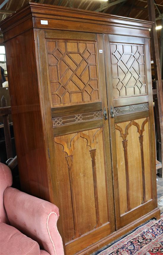Mahogany wardrobe